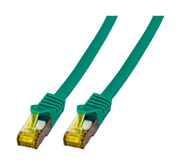 Naar omschrijving van ES6AGN030 - Patch Cat.6A- Cat7  10G S/FTP PIMF green 3m