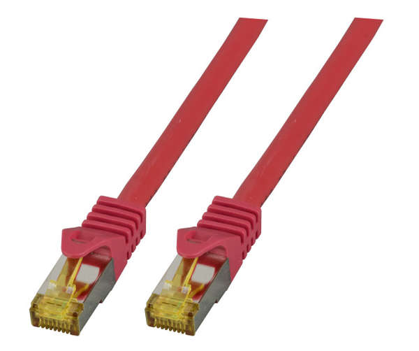 Naar omschrijving van ES6ARD0015 - Patch Cat.6A- Cat7 10G S/FTP PIMF Rood 0,15m