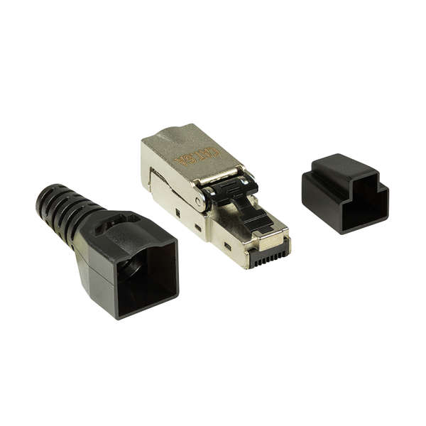 Naar omschrijving van MP0044 - LogiLink Field Assembly RJ45 Plug Cat.6A 10GE, fully shielded