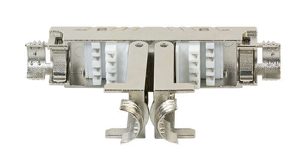 Naar omschrijving van MP0073 - Field-assemblable cable connector Cat. 6A, shielded, screw strain relief