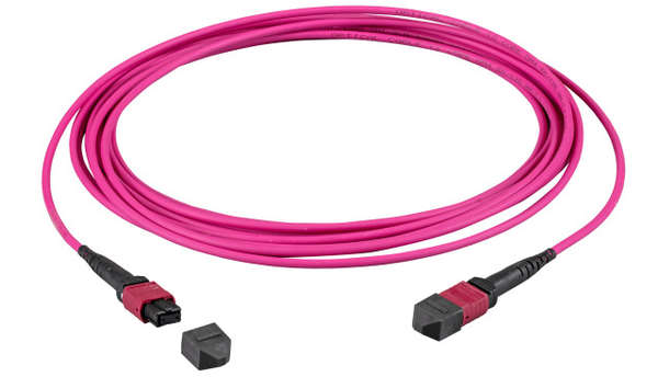 Naar omschrijving van MTPF12MTPFOM4-12 - MTP-F/MTP-F 12-fibers patchkabel OM4 Type B, 12m