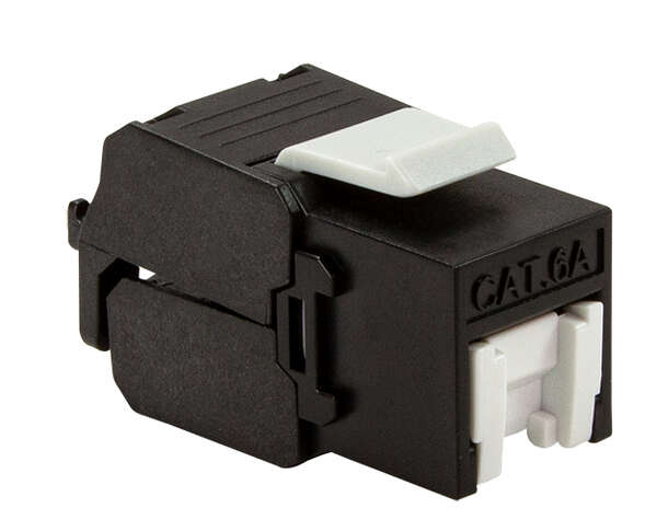 Naar omschrijving van NK3999 - Cat.6A Keystone socket UTP 23-26 AWG, tool-free, 16.8 mm wide, EC tested