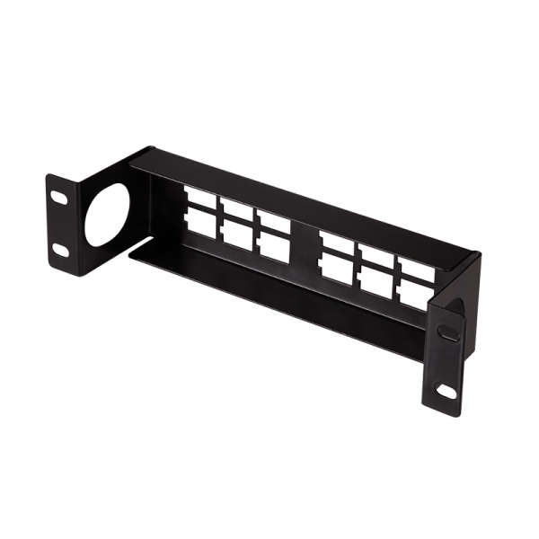 Naar omschrijving van NK4078 - Bracket for 12 Keystone modules, 10 inch or wall mounting