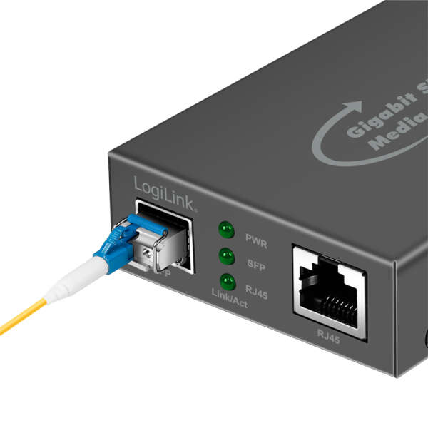 Naar omschrijving van NMC001 - Gigabit Media Converter RJ45 to SFP