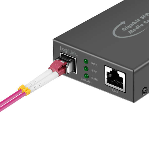 Naar omschrijving van NMC001 - Gigabit Media Converter RJ45 to SFP