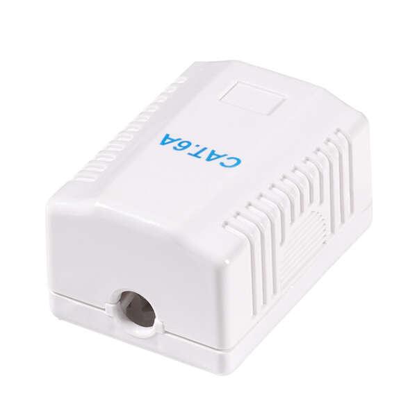 Naar omschrijving van NP0100 - Cat.6A Surface Mounted Box 1 x RJ45, unshielded