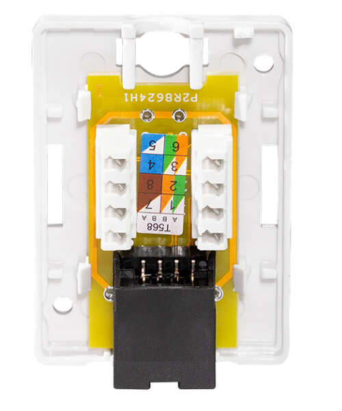 Naar omschrijving van NP0100 - Cat.6A Surface Mounted Box 1 x RJ45, unshielded