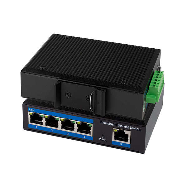 Naar omschrijving van NS200P - Industrial Fast Ethernet PoE switch, 5-port, 10/100 Mbit/s