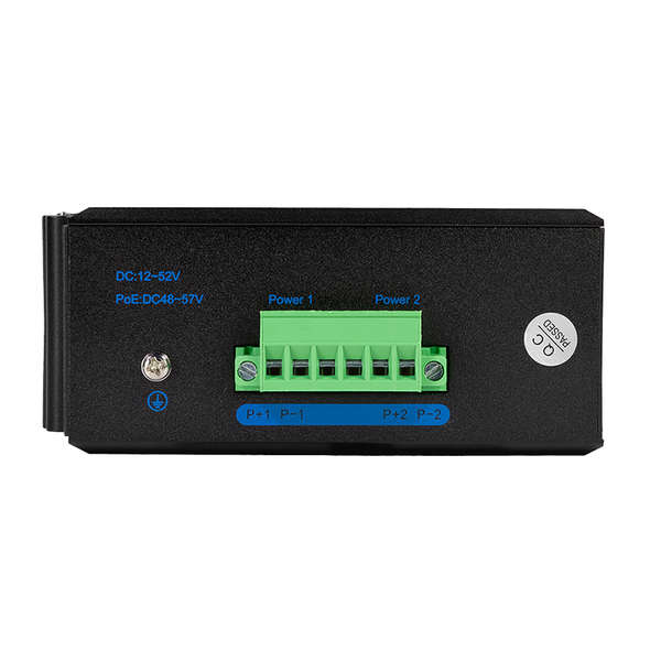 Naar omschrijving van NS203P - Industrial Gigabit Ethernet PoE switch, 8-port, 10/100/1000 Mbit/s