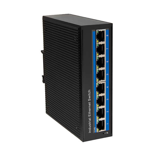 Naar omschrijving van NS203P - Industrial Gigabit Ethernet PoE switch, 8-port, 10/100/1000 Mbit/s