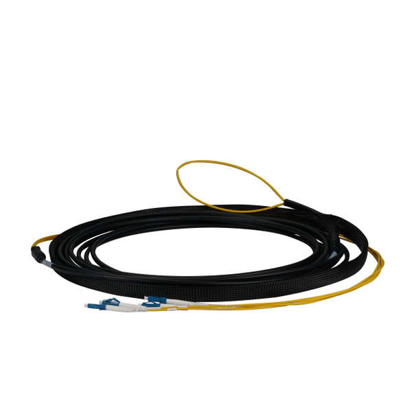 Naar omschrijving van O8321L10OS2 - Trunk cable U-DQ(ZN)BH 8 vezels 9/125, LC/LC OS2, 10 meter