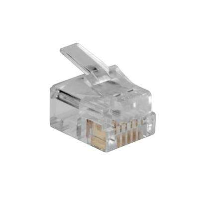 Naar omschrijving van 300-660-100 - Modular plug RJ12 6p/6c 100 stuks