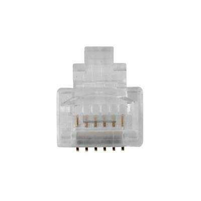 Naar omschrijving van 300-660-100 - Modular plug RJ12 6p/6c 100 stuks