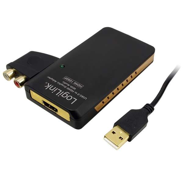 Naar omschrijving van UA0105 - Adapter USB2.0 to HDMI Multi-Display with Audio