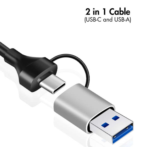 Naar omschrijving van UA0422 - USB Adapter, USB 3.1, USB-C to 2.5G Gigabit Ethernet