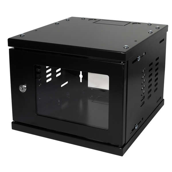 Naar omschrijving van W06Z33B - Network cabinet 10 inch, 4U, assembled, 300mm deep, black