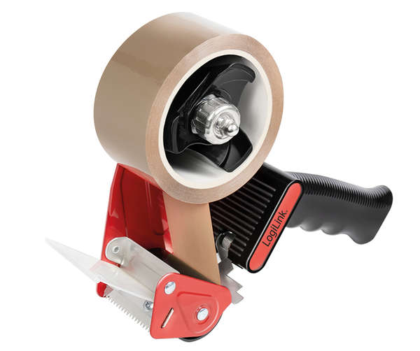 Naar omschrijving van WZ0074 - Ergonomic adhesive tape dispenser, Ø 7.5 cm tape holder